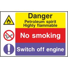 Danger Petroleum Spirit